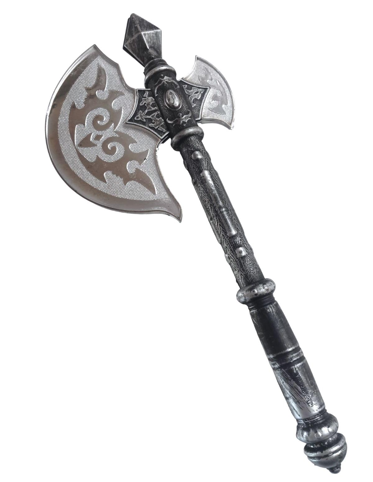 BookMyCostume Parashu Battle Axe Ganesha Pharsa Fancy Dress Costume Accessories for Kids Free Size Silver/Black 3