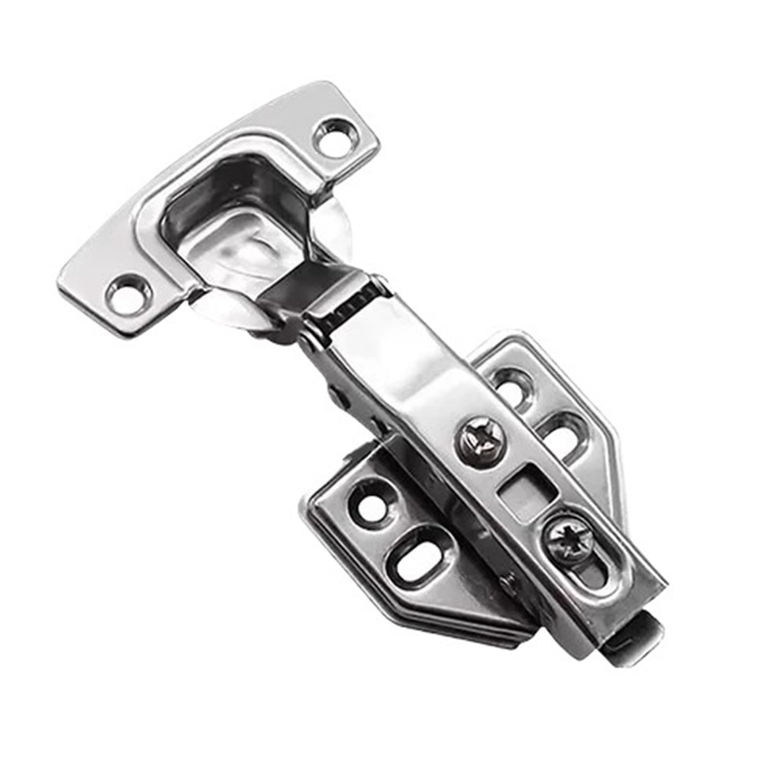 2 Pcs Cabinet Door Stainless Steel Hinges Door Concealed Hinges