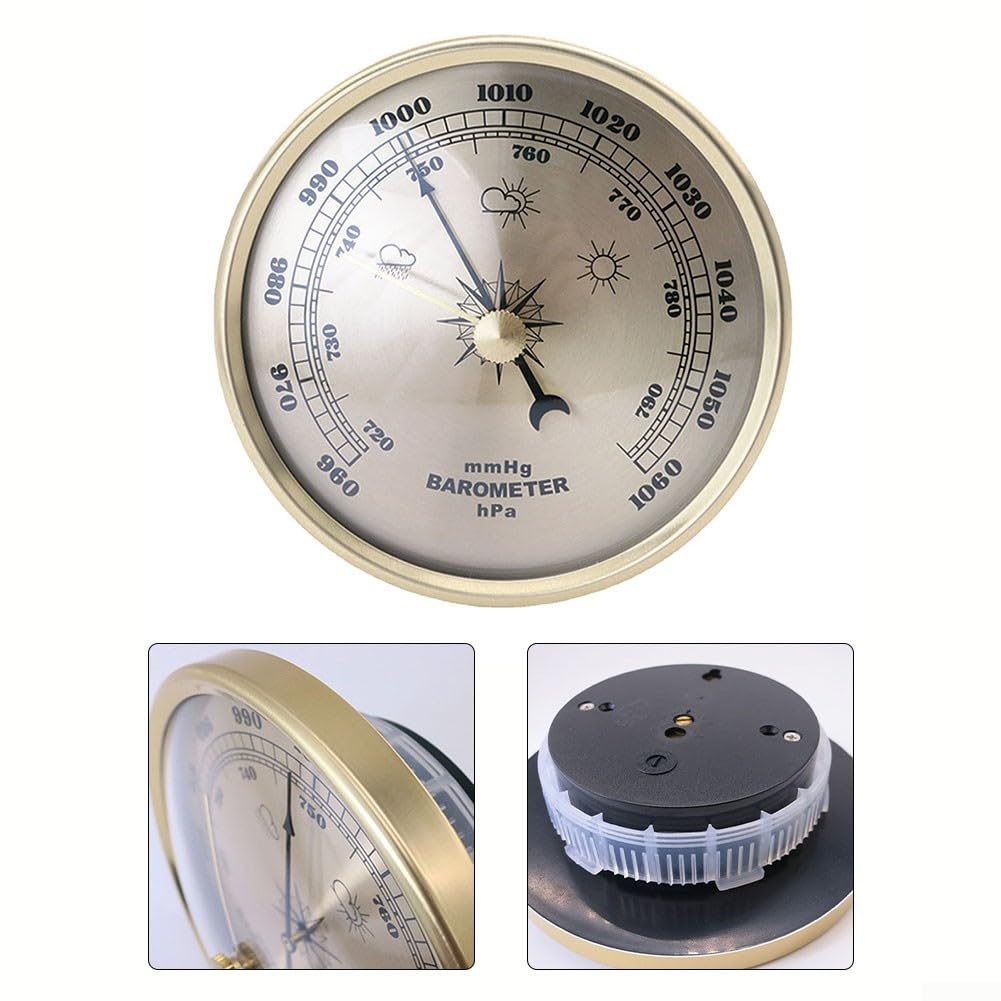 Diametro 90mm Barometro Pointer Famiglia Barometro Orologio Barometro A Mare Gas Manometro