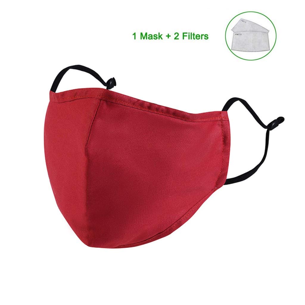 TShopm Cotton Mouth Facial Protective Cover With 2 Filters For Daily Use(5 Colors)