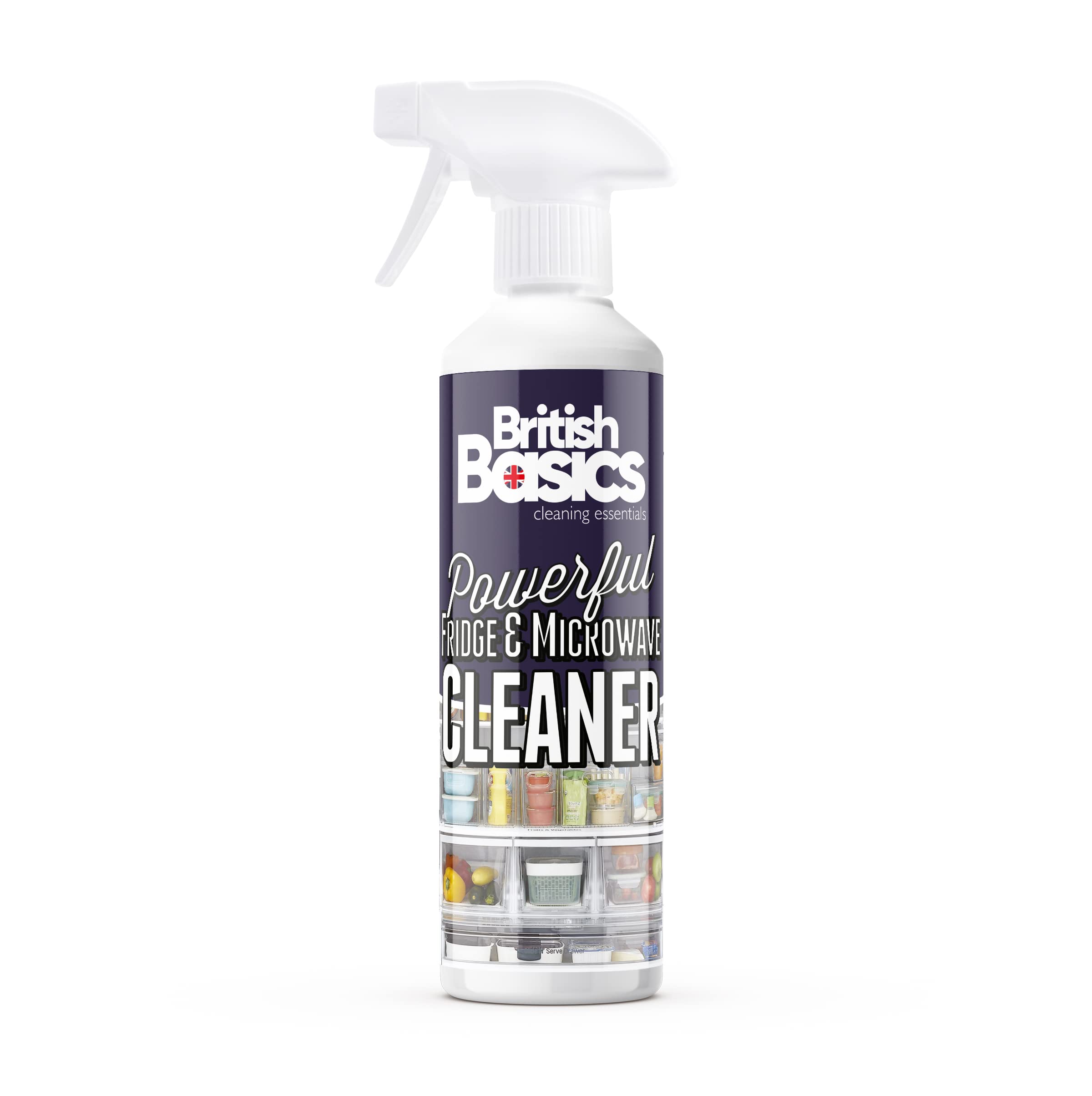BritishBasics - Fridge and Microwave Cleaner 500ml Clear