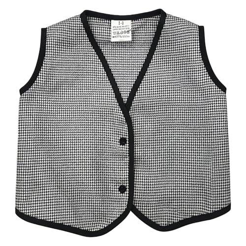 Wildarms Chaleco Infantil para Disfraz de Chulapo Madrileño, Traje Tradicional, Diseño Ligero, Talla Infantil (5-6)