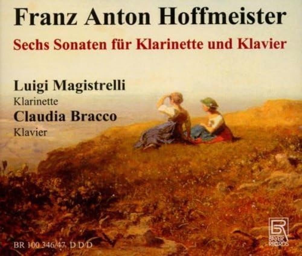 Franz Anton Hoffmeister: Six Sonatas for Clarinet & Piano