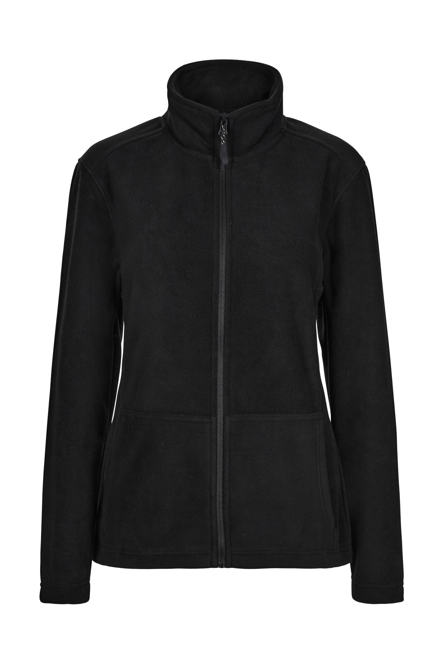 Mukua Perth Woman, Giacca in pile da donna, colore nero, taglia S, nero, S