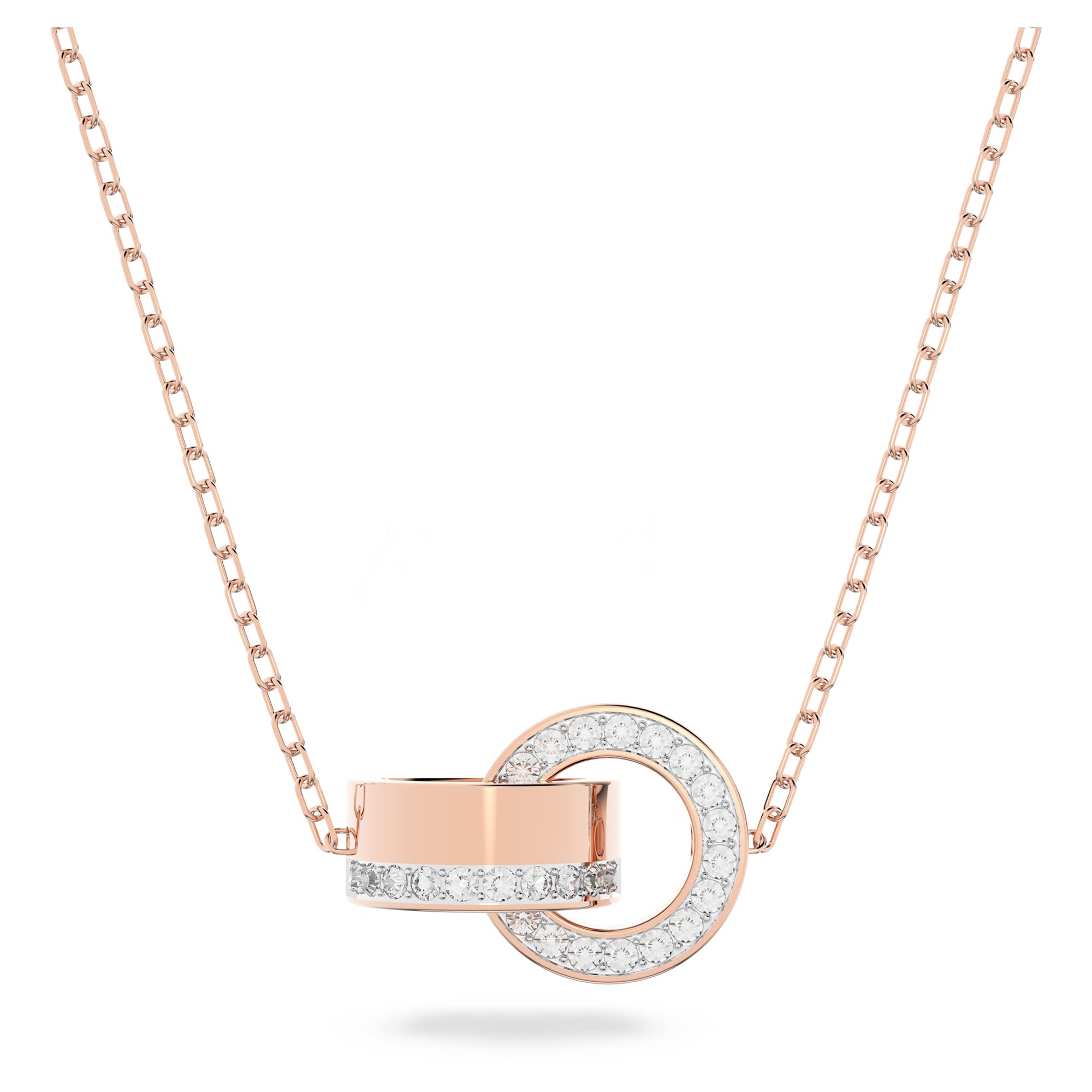 

                                                    Swarovski Hollow Necklace with Interlocking Circle