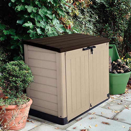 Buy KETER StoreItOut MAX Outdoor Resin Horizontal Storage Shed (Beige