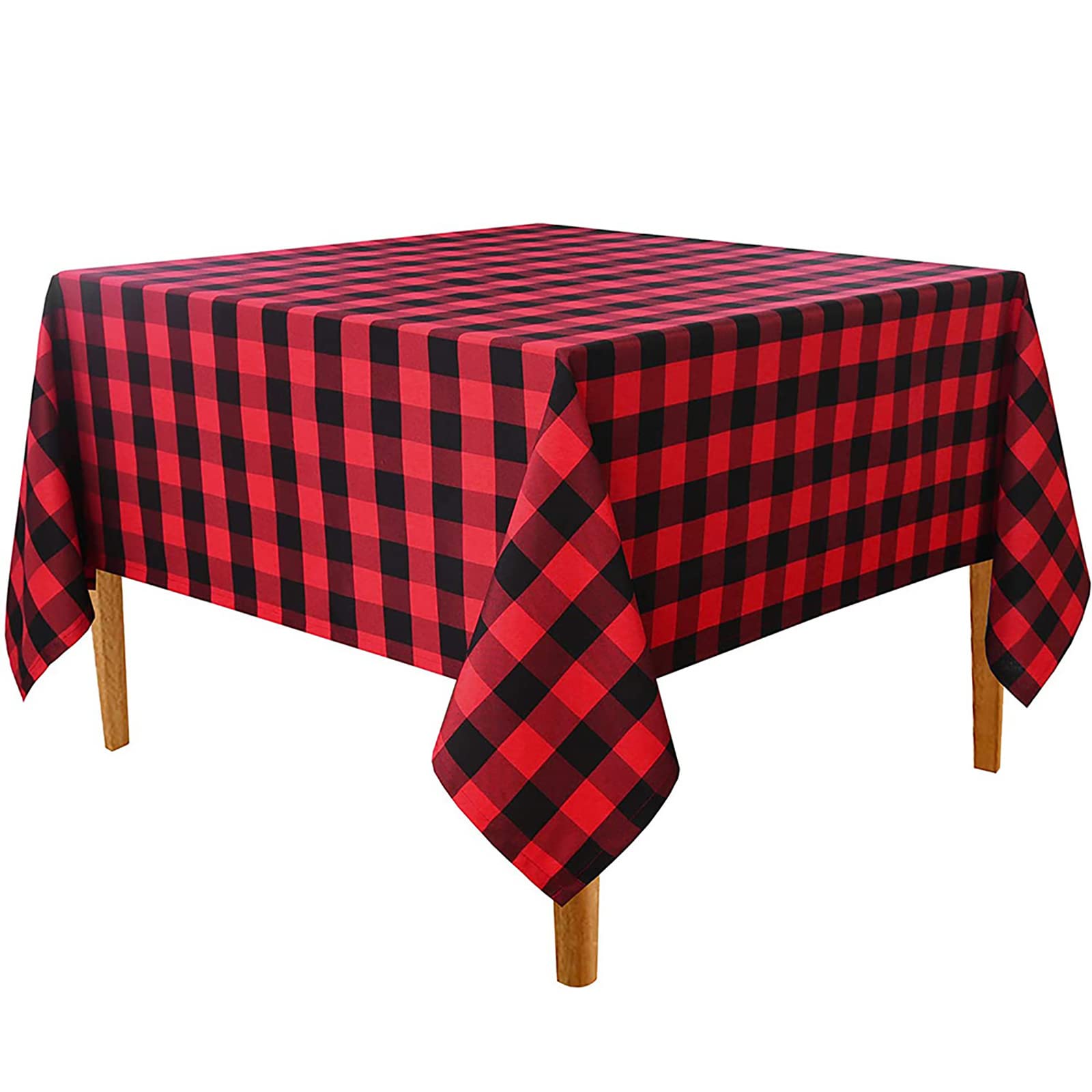 Nappe rectangulaire infroissable et antitache pour table de cuisine