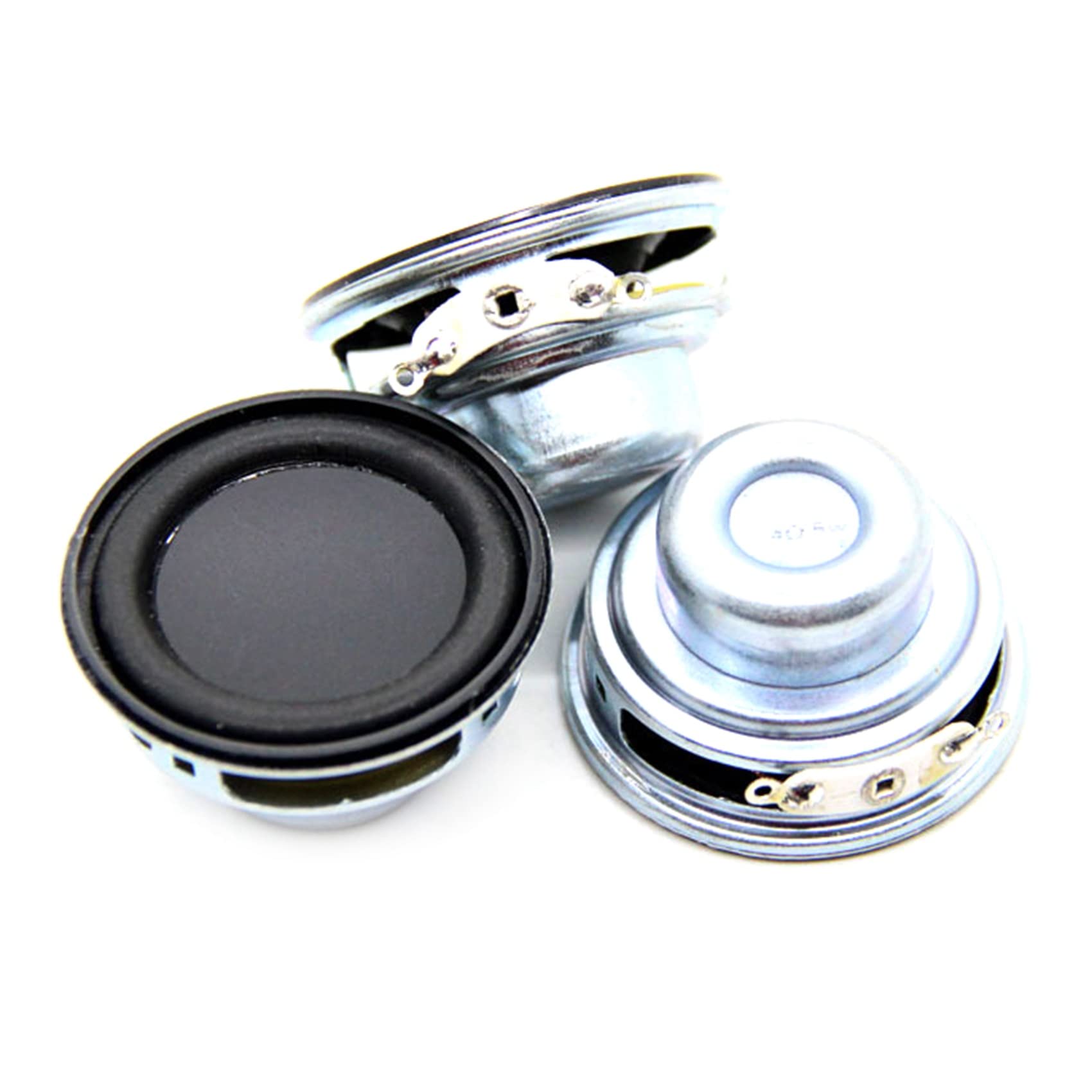 2 Altoparlanti Audio 4Ω 5 W 40 mm 1,5 Pollici Full Range Multimedia Altoparlante Fai da Te Mini Altoparlanti per Home Theater