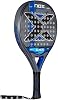 Paleta de Pádel NOX X-Hero 2026 | Paleta Azul de Forma Redonda para Principiantes e Intermedios | Marco de Carbono, Cara de Fibra de Vidrio 3K, Núcleo HR3 White Eva 3
