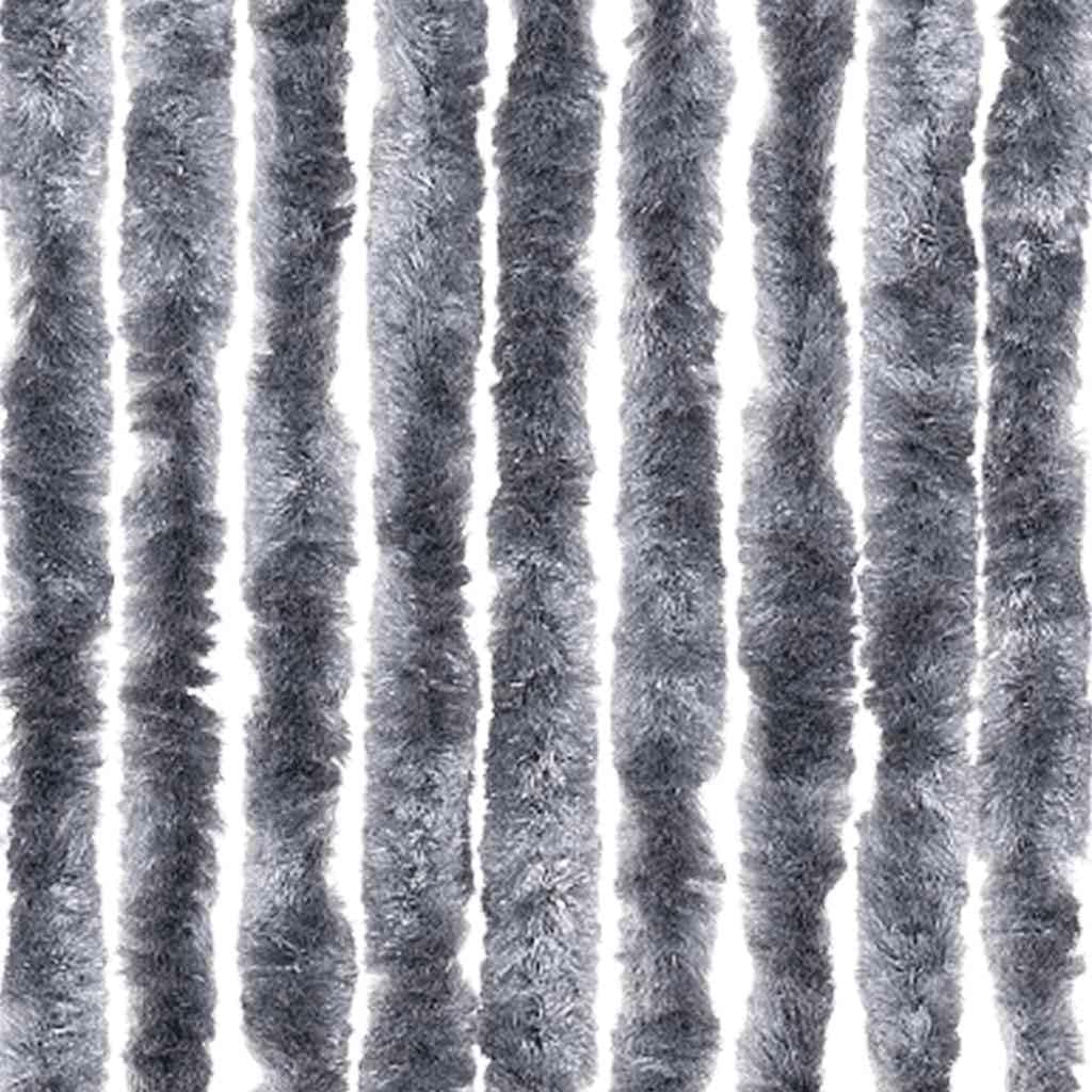 Moustiquaire Argenté 56x185 cm Chenille Fenêtre Porte Efficace Anti Insectes Résistante à l'eau Ecran Autoagrippant Ajustable pour Chambre Salon Cuisine Caravane