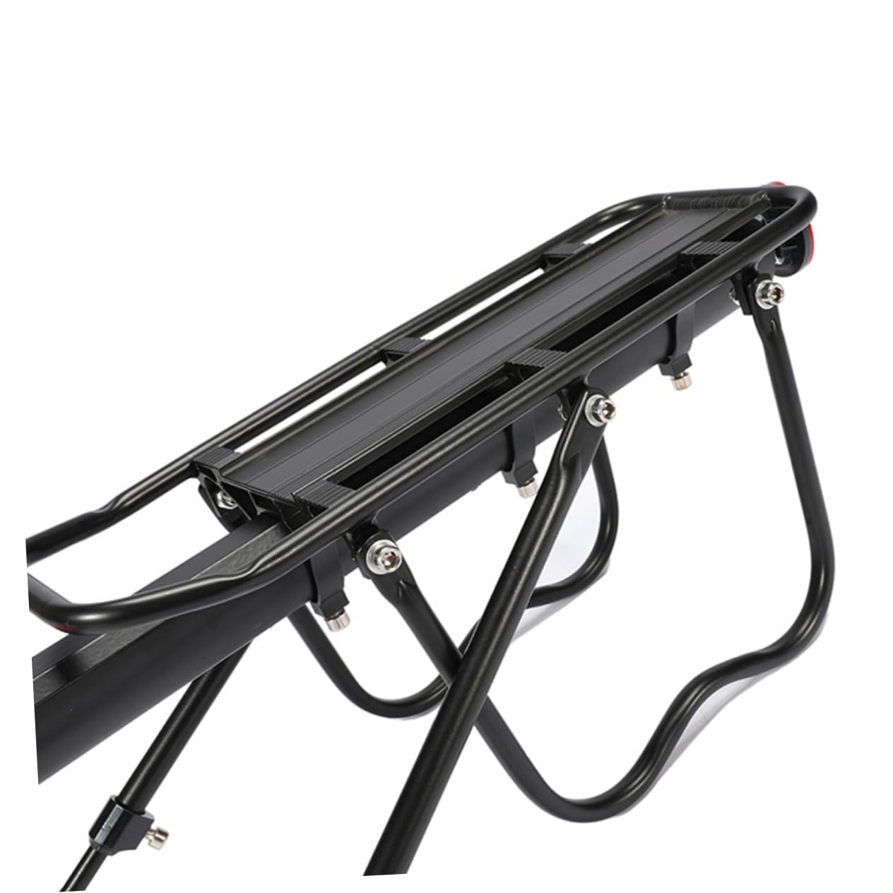 BRIGHTFUFU Practical Bike Rear Shelf Luggage Carrier Rack Back Stand for Outdoor Lightweight Fits Bikes