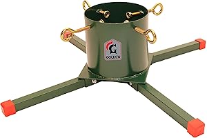 Goliath Welded Steel Christmas Tree Stand for Live Trees