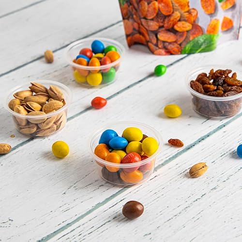 Miniatura 5 de Comfy Package 250 unidades  2 oz. Vasos desechables de plástico para porciones (sin tapas) tazas de soufflé