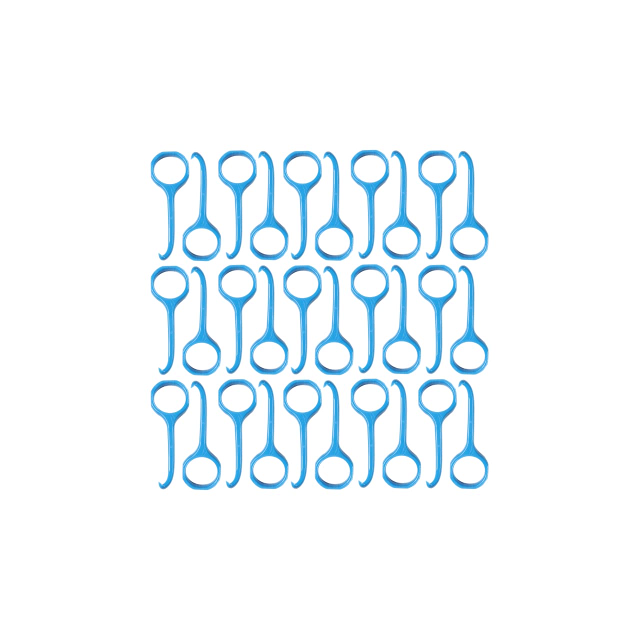 Aligner-B-Out Small Office Pack | 30 Blue Single Packs | Invisalign Remover Tool & Aligner Remover Tool | Invisalign Accessories & Ortho Tools | For All Clear Aligners & Clear Retainers