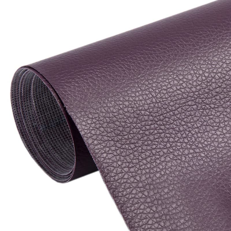 Miniatura 9 de 1 pieza de piel sintética autoadhesiva de 19.7 x 53.9in, parche autoadhesivo para reparación de sofá, adhesivos de tela sintética, adhesivos de piel
