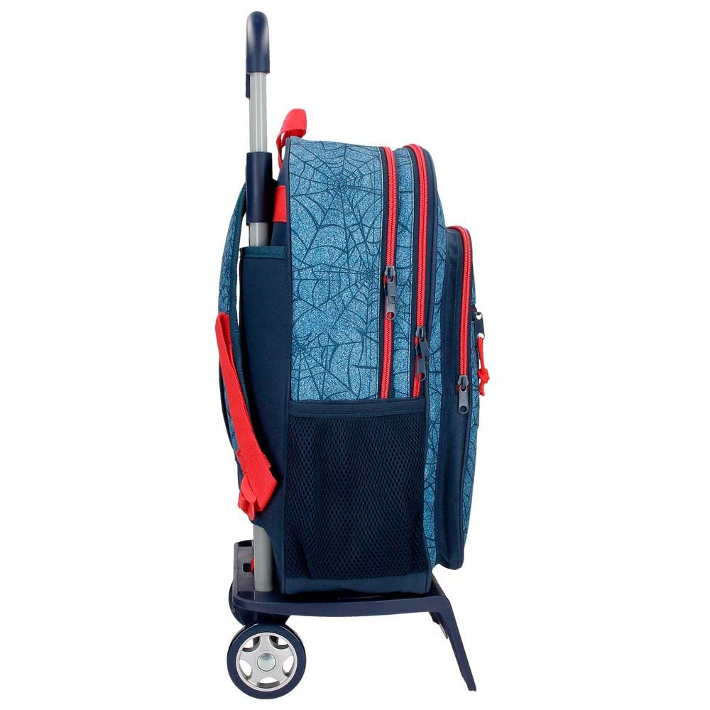 Marvel, blu, Talla única, Zaino 42 + carrello
