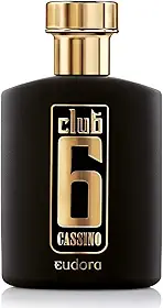 Eudora Colônia Desodorante Club 6 Cassino 95ml