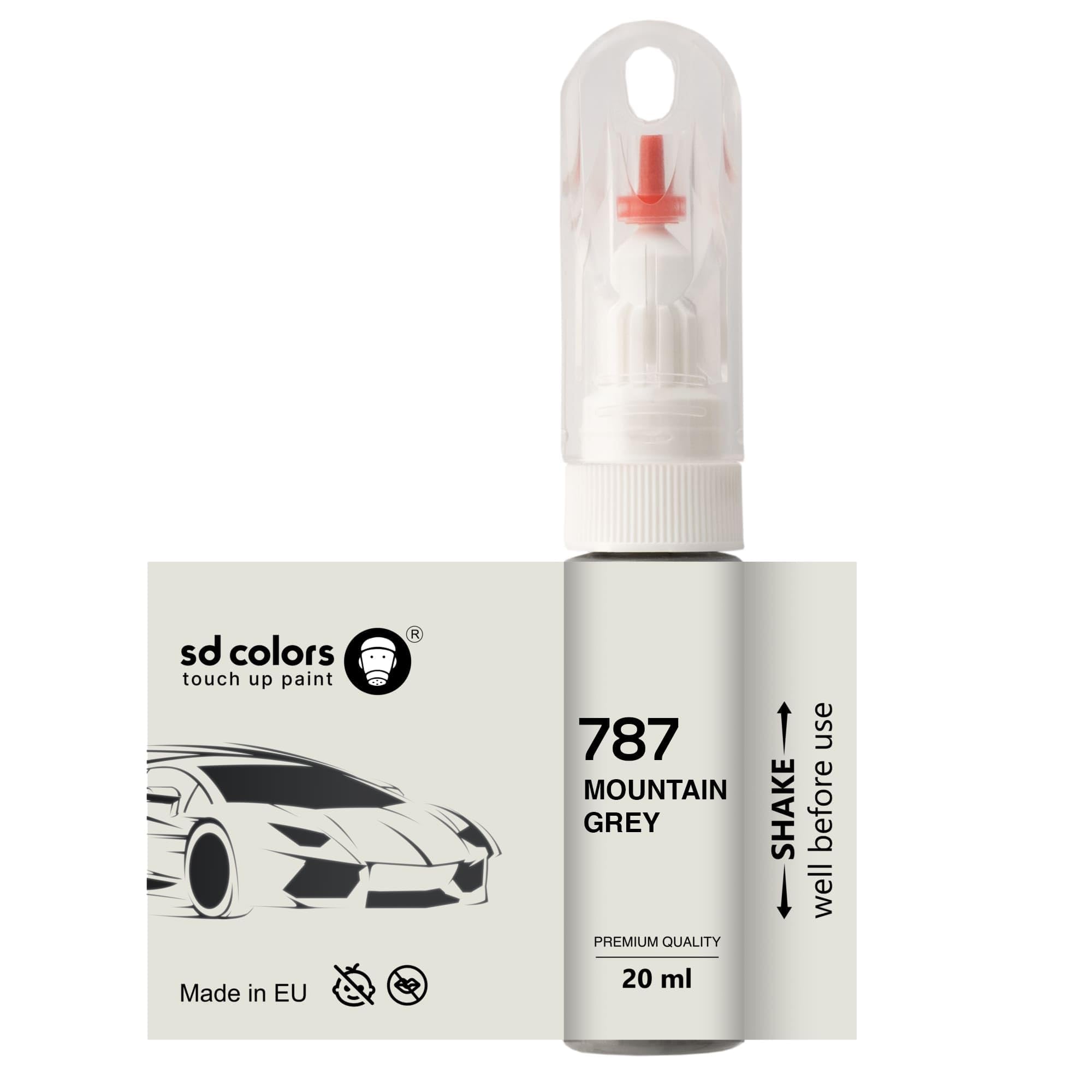 SD COLORS MOUNTAIN GREY 787 TOUCH UP 20 ML PAINT BRUSH REPAIR SCRATCH CHIP (JUST PAINT)