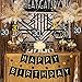 30th Birthday Decorations Kit for Men & Women 30 Years Old Party, NO Assembly Required - Black Gold Happy Birthday Banner, Hanging Swirls, Circle Dots Hanging Decoration, Number 30 Table Confetti