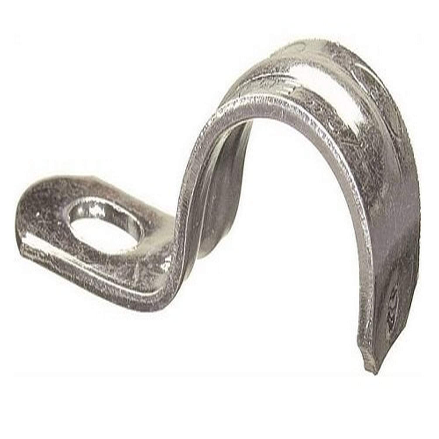 HALEX CO. 61512B1-Hole Snap-On Cable Strap Halex Cable Strap, 1-Hole, Snap-On, 1-1/4 In Opening, steel, CSA Certified, Ul Listed, Used To Support Emt Conduit Where Greater Load Bearing is Required