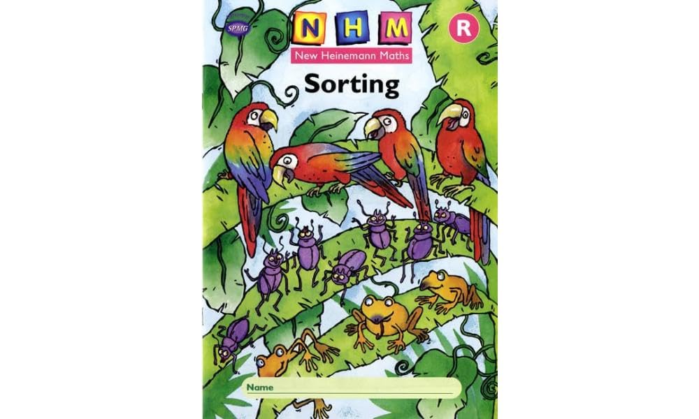 New Heinemann Maths: Reception: Sorting Activity Book (8 Pack)