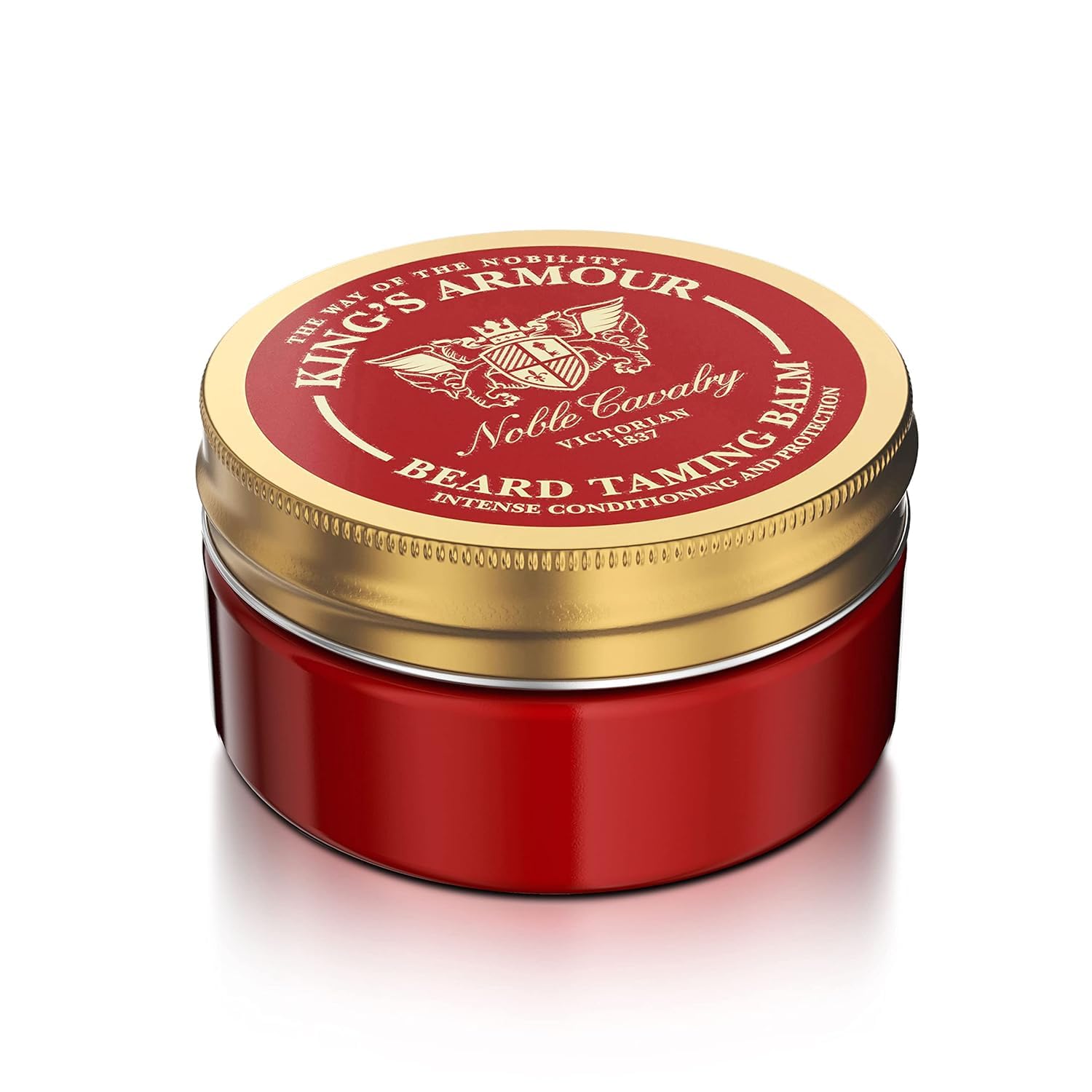 King's Armour Luxury Beard Care Balm 50 ml - Balsamo Premium Beard Tamer - Cura e Protezione Intensive