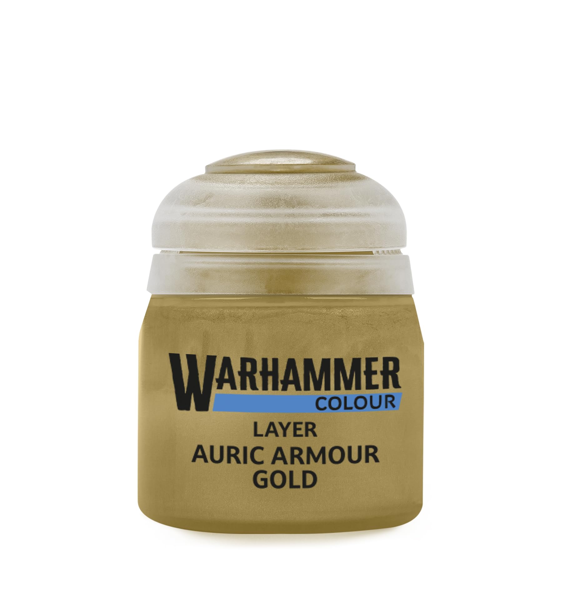 Warhmammer Colour Layer: Auric Armour Gold 12ml Acrylic Paint
