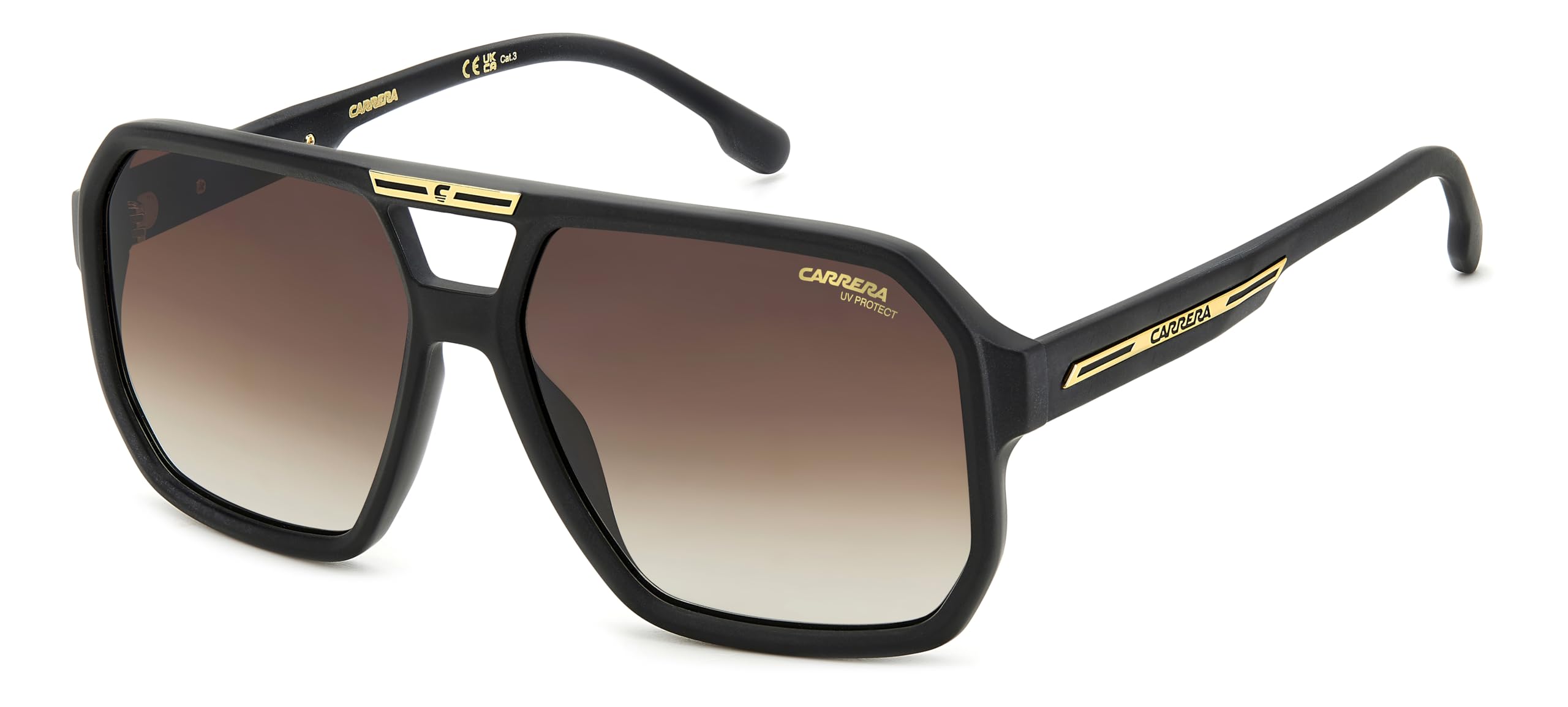 Carrera VICTORY C 01/S Matte Black/Black Brown Green Antireflex 60/15/145 men Sunglasses