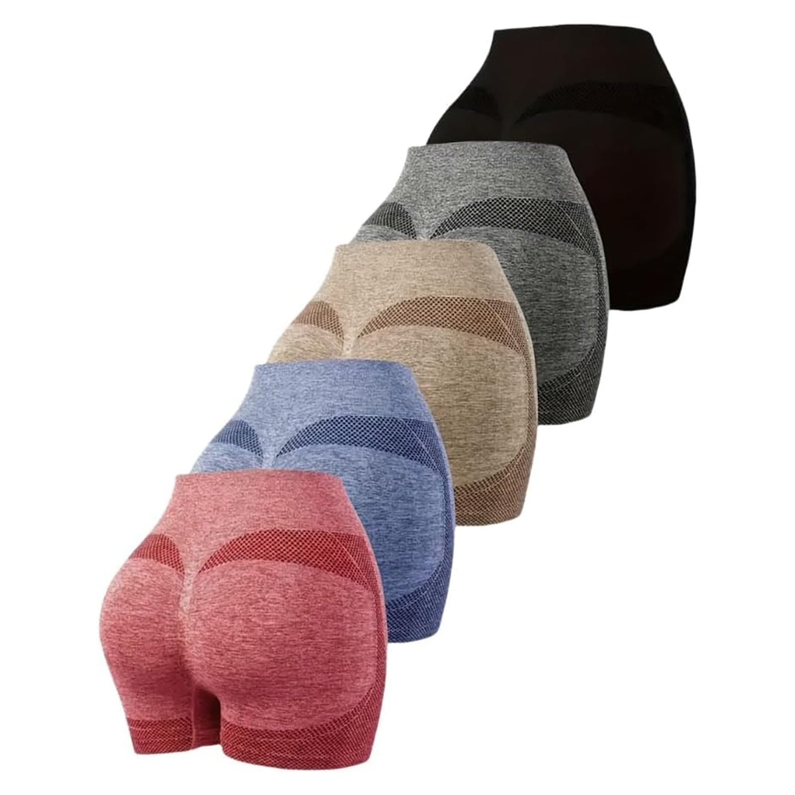 Generico Leggins 3D Anticellulite Donna Push Up Sculpture Lipedema a Compressione Controllo Graduata Anti Cellulite Leggings Sportivo Vita Alta Senza Cuciture Fitness Yoga Pantacollant Lipedema