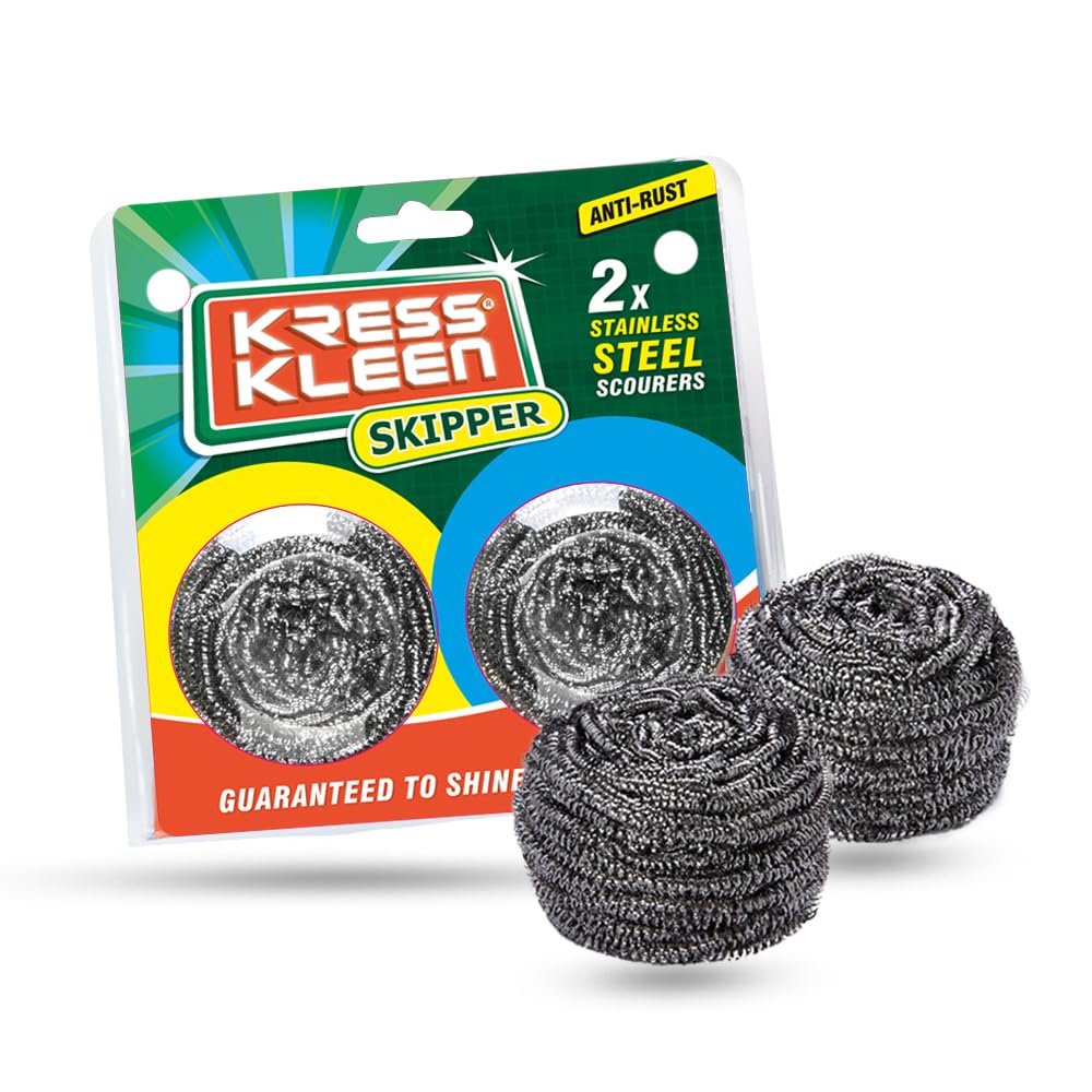 Stainless Steel Scourers (2 Pack)