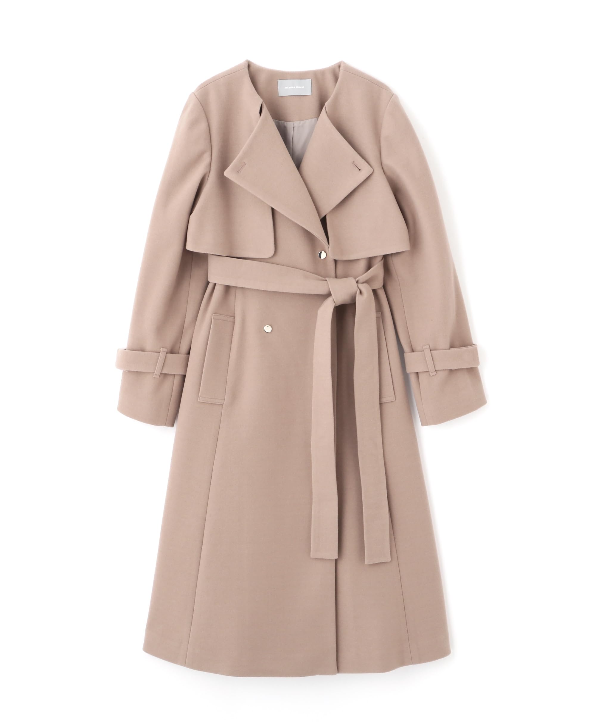 新品同様❤︎ジルスチュアート エンディローブ・ノラツィードノーカラーブルゾン・S JILL STUART（ジルスチュアート）の「◇《Endy ROBE》ノラ