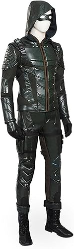 Miniatura 3 de Very Last Shop Hot TV Series - Disfraz de arquero verde con accesorios para hombre, disfraz de Halloween