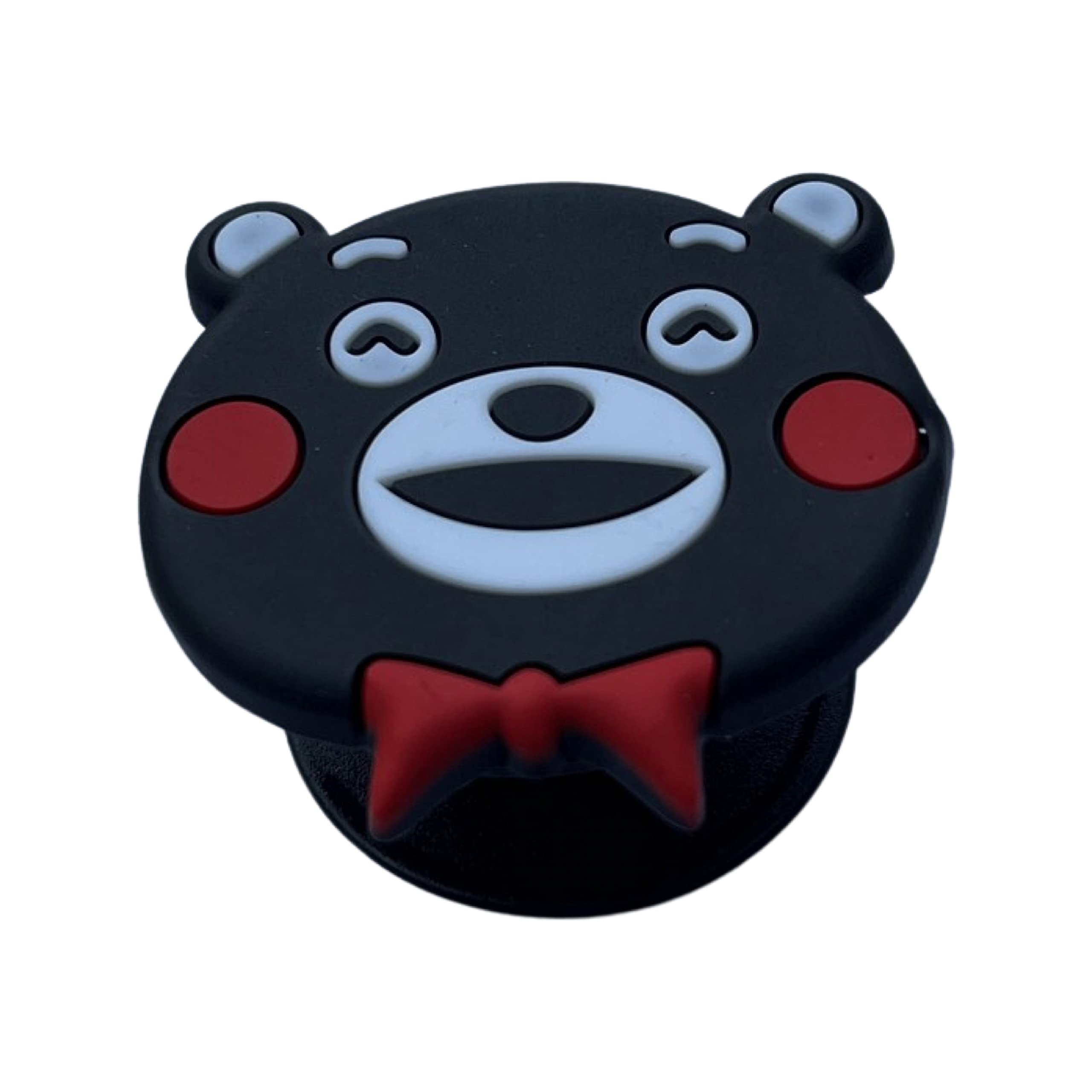 PRH Mobile Phone Finger Grip Holder Stand Socket Up Grip Holder with Kumamon Design Logo Printing Sockets Phone Stand