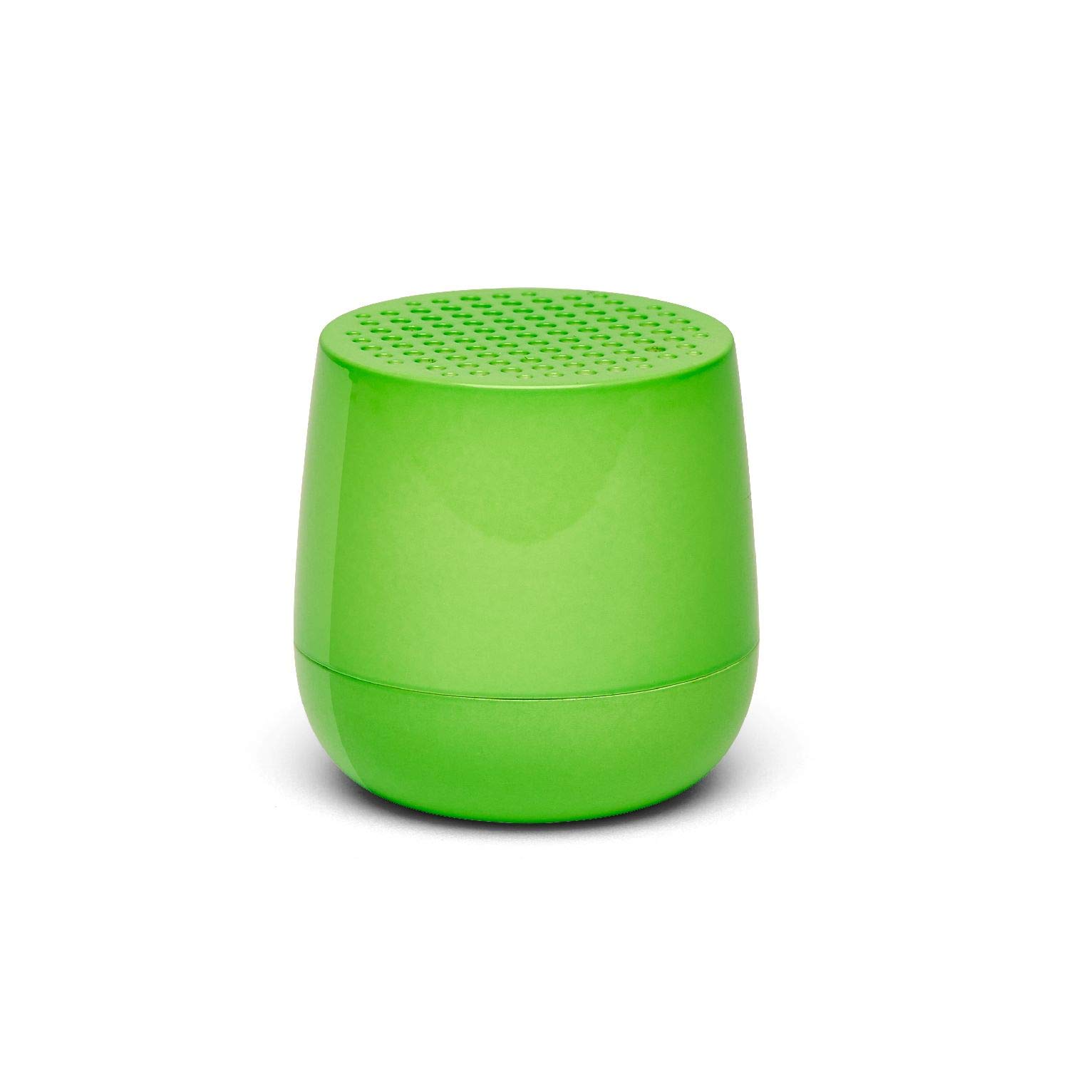 Lexon Mino Glossy ABS Bluetooth Speaker, Green Fluo