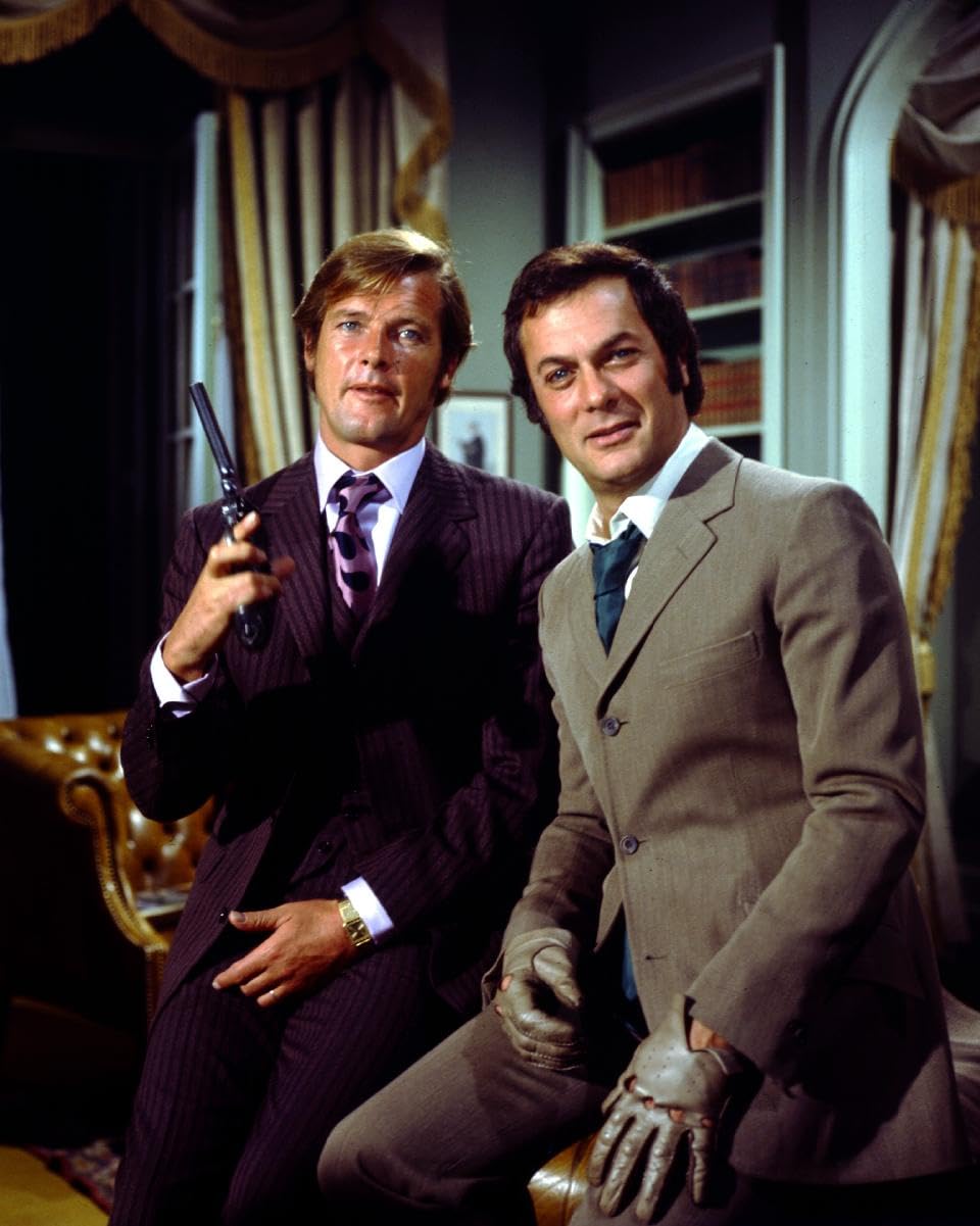 The Persuaders (TV) Roger Moore, Tony Curtis 10x8 Photo