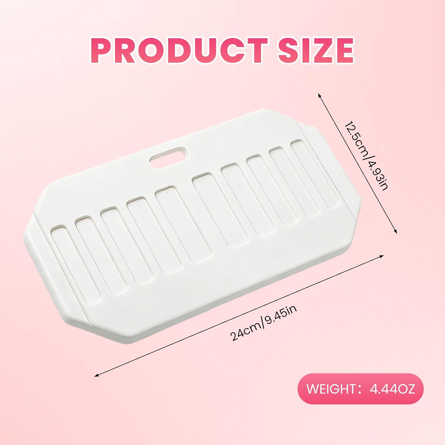 Original Nail Form Tray & Compartments Organizer - 10 Slot Acrylic Nail Form Display with Brush Holder for Salon & Home DIY Manicure