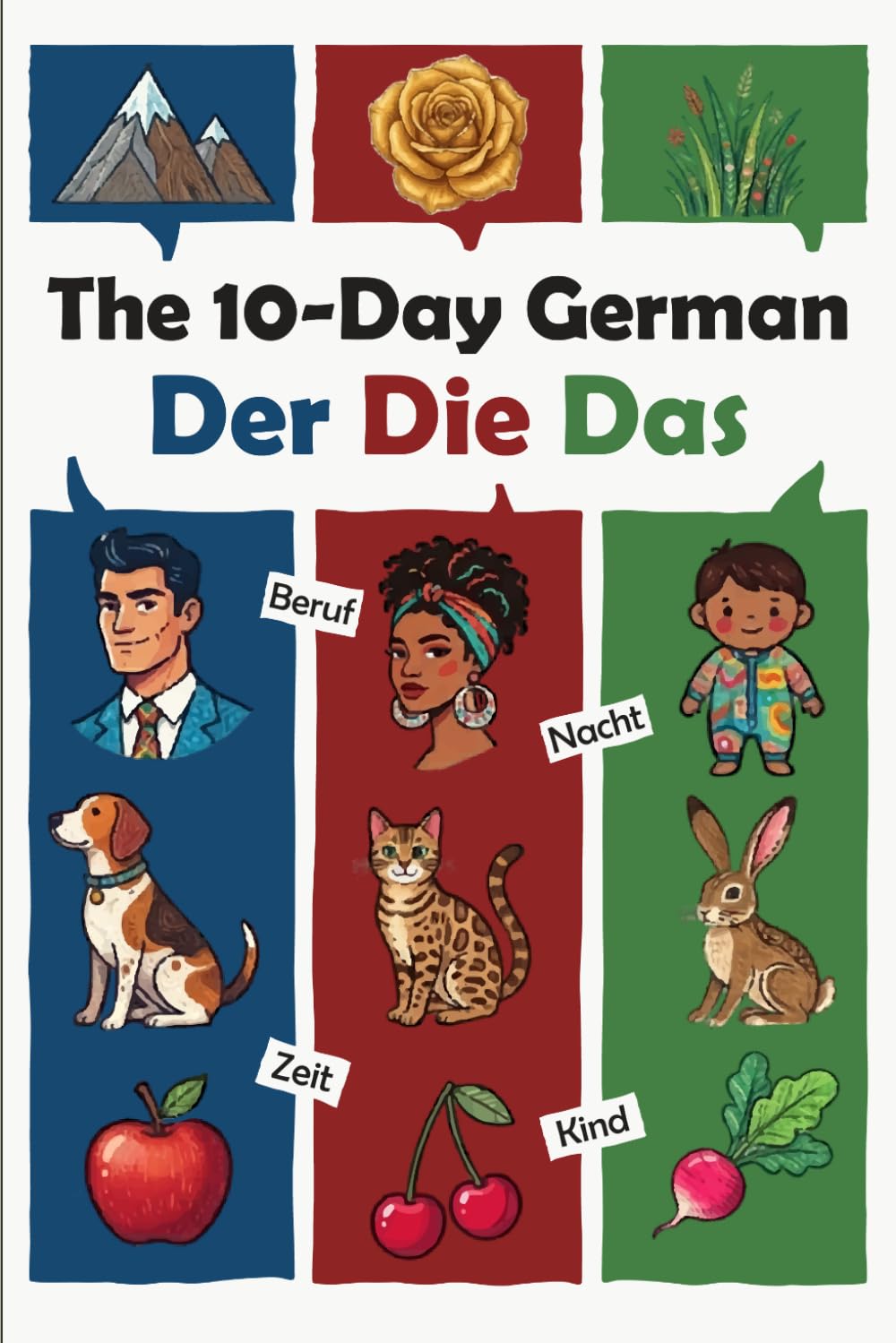 The 10-Day German Der Die Das: A Simple Way to Predict Genders