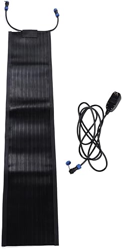 TOPINCN Tapete calefactable para derretir la nieve, tapete eléctrico para derretir nieve al aire libre, tapete calefactado al aire libre para