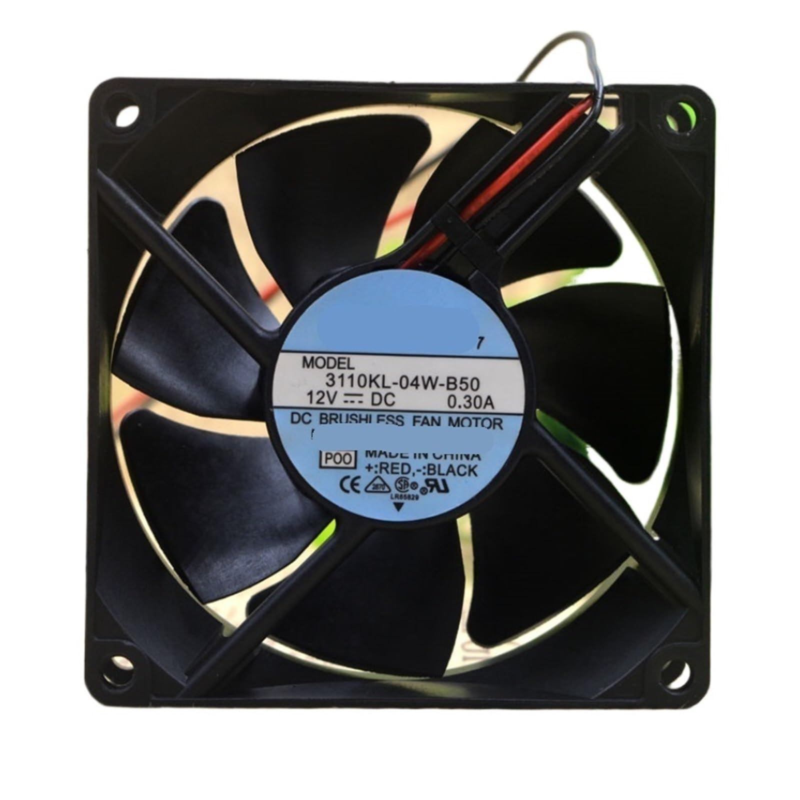 UITGVDQAT 3110KL-04W-B57 3110KL-04W-B59 3110KL-04W-B50 3110KL-04W-B49 3110KL-04W-B40 Cooling Fan 12VDC 80x80x25mm(3110KL-04W-B49)