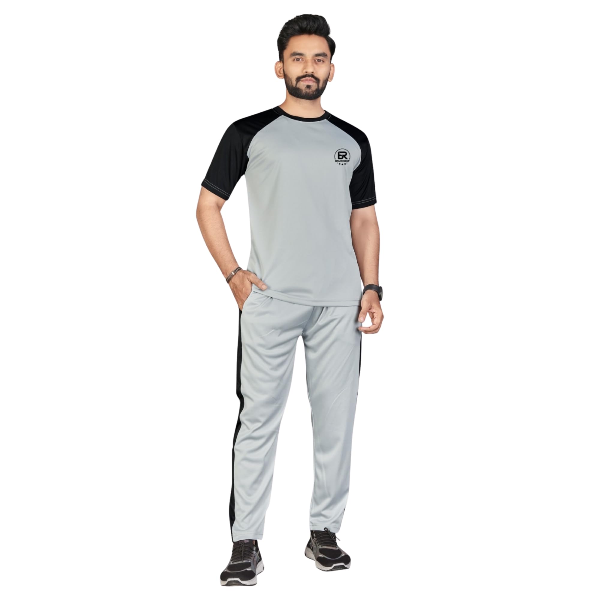 Track Pants for Men | Cotton Fabric | Black Color | Regular Fit | Casual and Sports Activity |Cotton Breathable Comfort |Night Suits-image-43