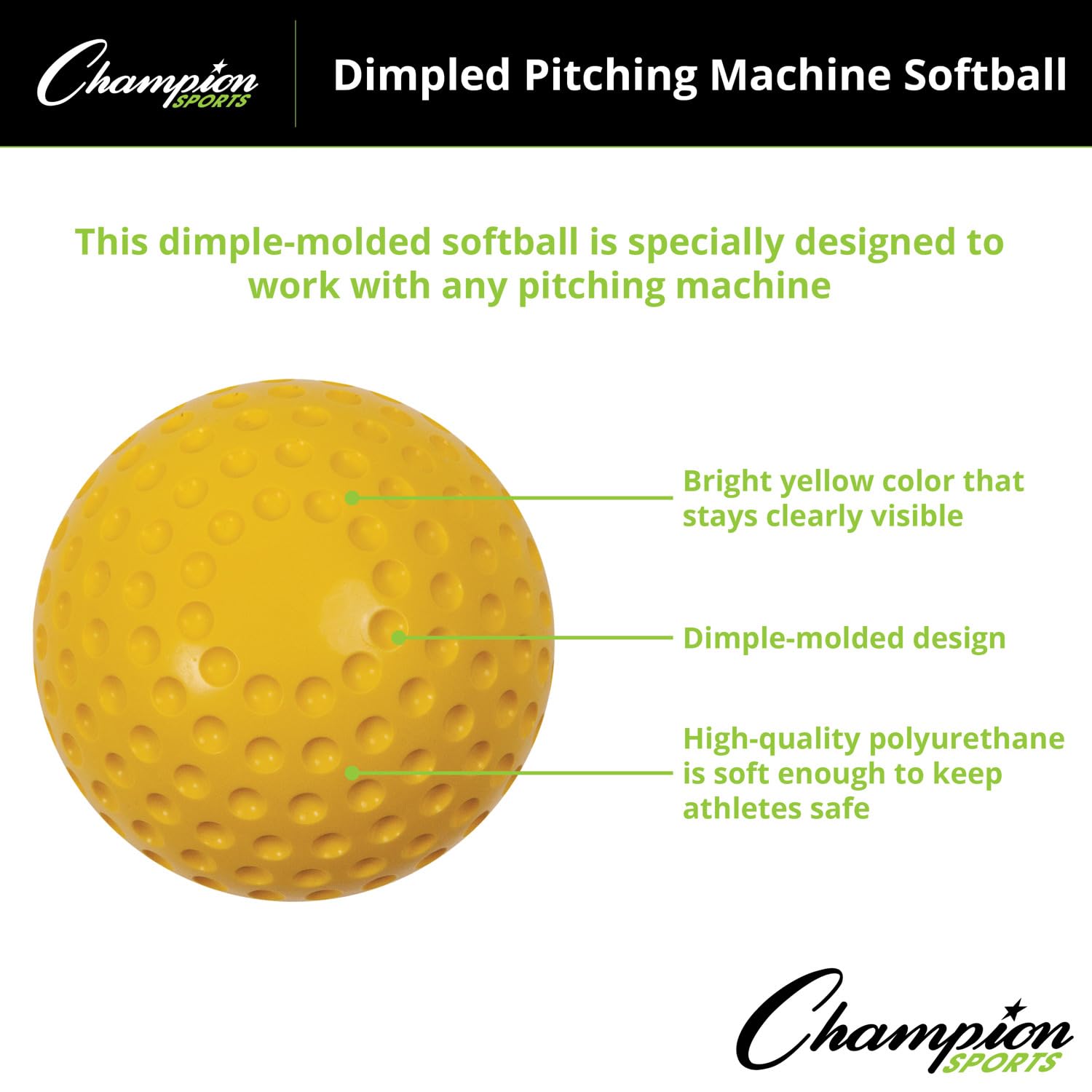 Champion Sports Pitching Machine Softball