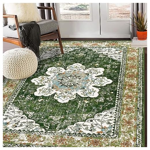 Ileading Bohemian Vintage Area Rug