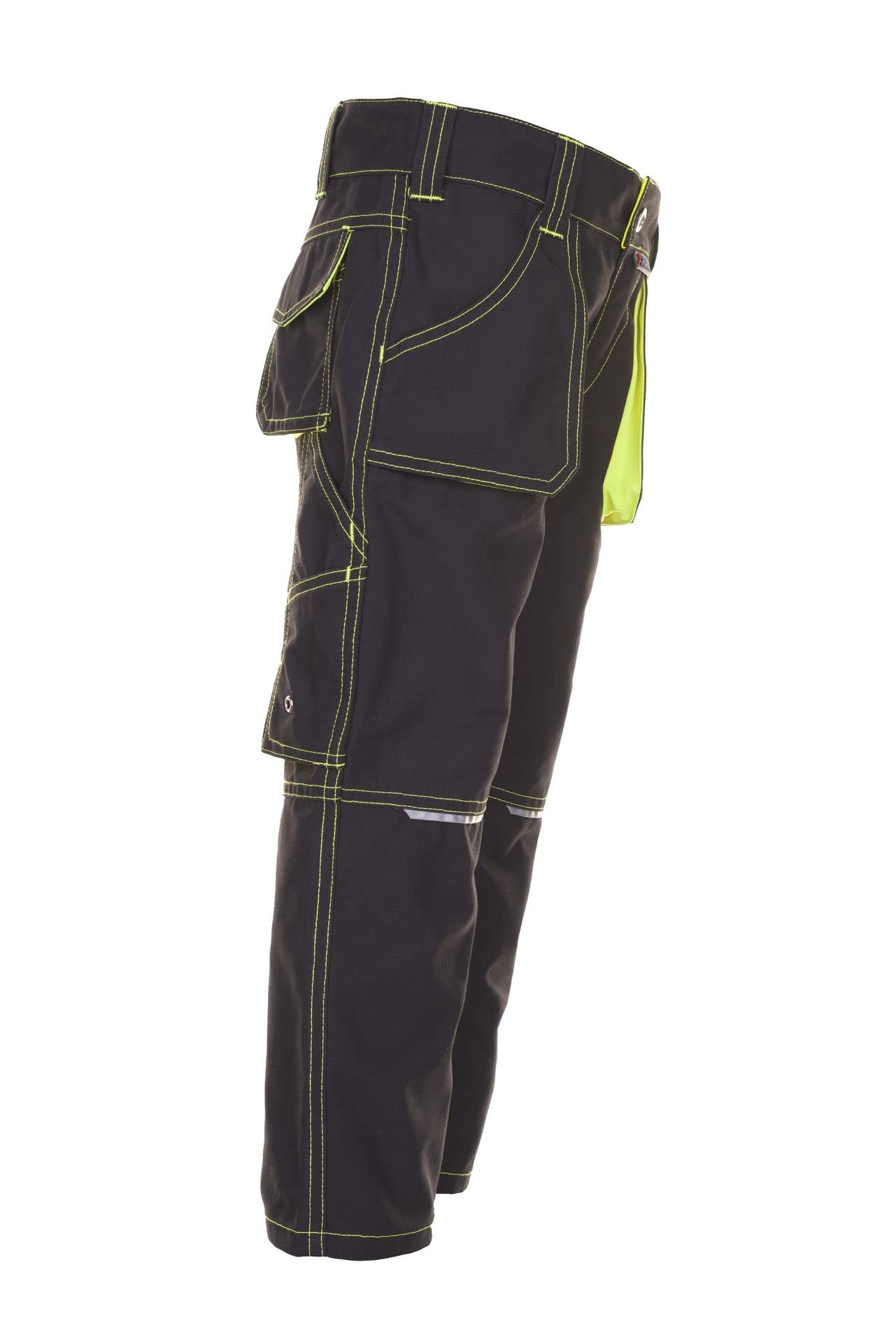 Planam 6110158 Pantalon Taille 158/164 Anthracite/Jaune