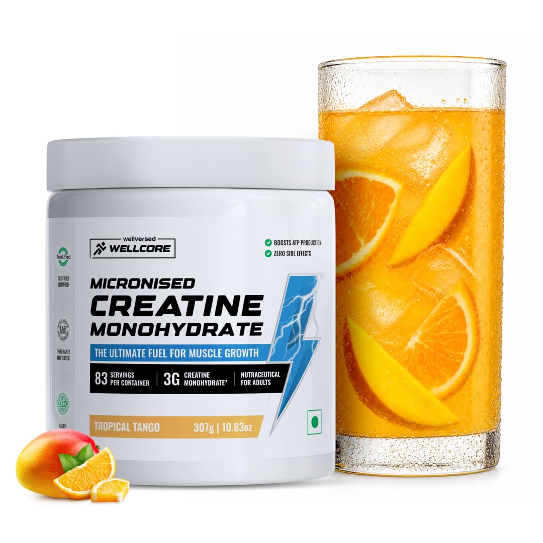 Wellcore Pure Micronised Creatine Powder (33 Servings, Tropical Tango) — Amazon image 15