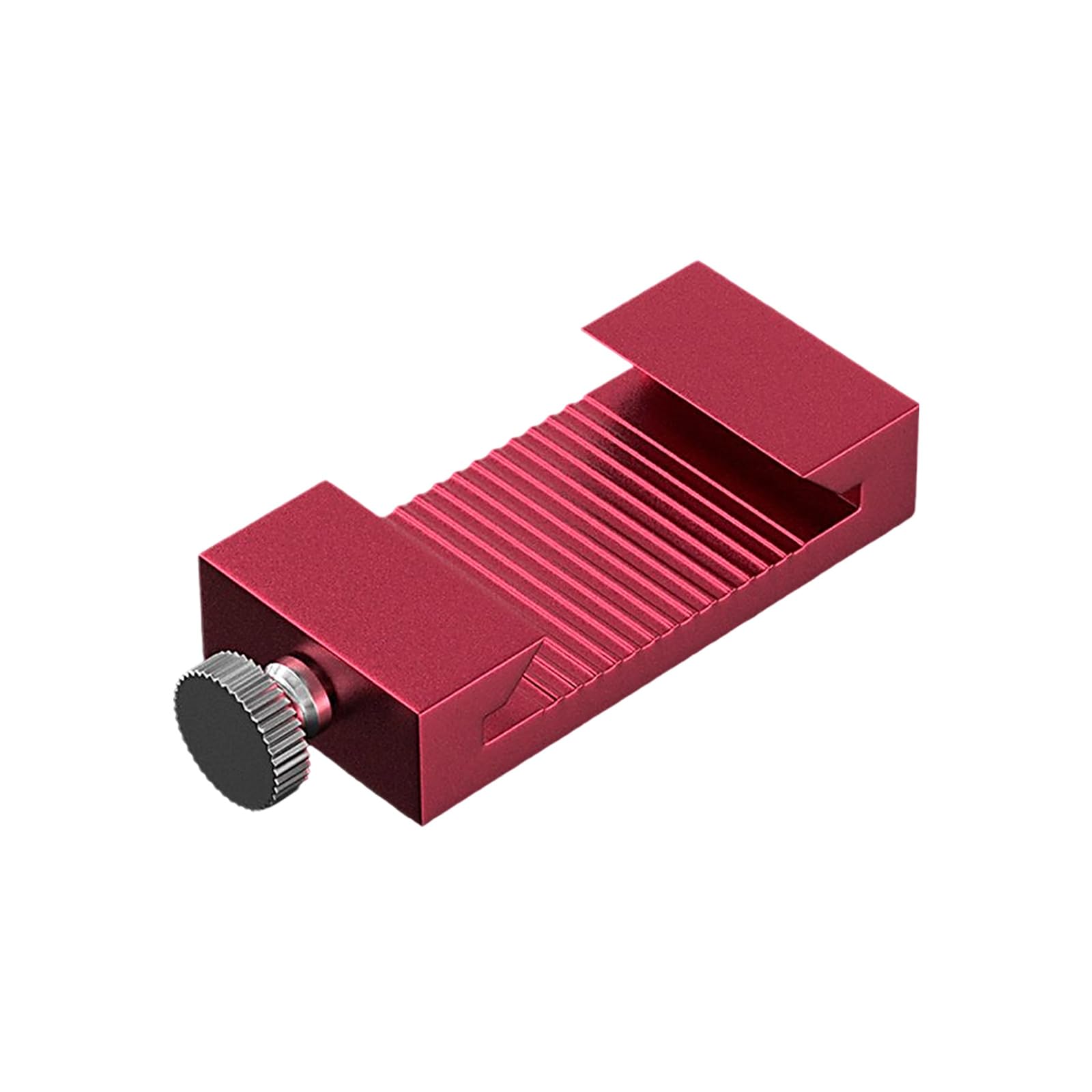 Dispositivo di bloccaggio per la regolazione dell'acciaio ad alte prestazioni compiti di marcatura accurati in cantieri e in alluminio righello Stopper Ingegneria Laboratorio.