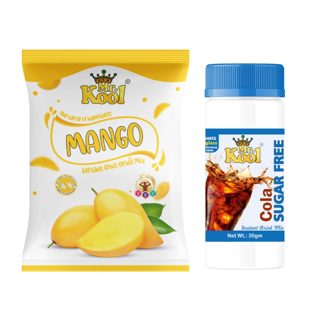 Mr. Kool Instant Drink Powder Mango 23 Gm X 30 pcs, Instant Drink Powder Sugar-Free Cola Flavor 30 Gm Combo Pack for Instant Energy. (B0D6GG7J14) Amazon Price History, Amazon Price Tracker