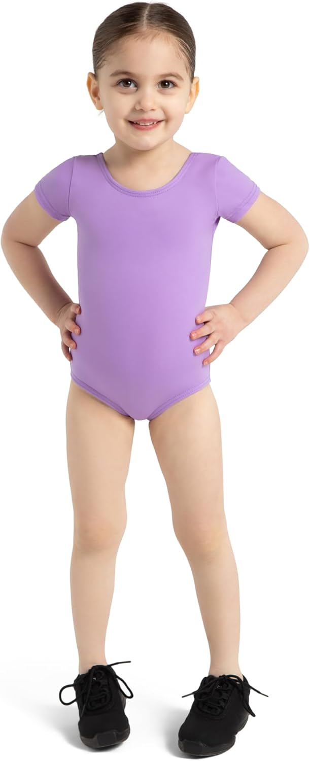 Capezio Capezio Short Sleeve Leotard - Girls, Vibrant Violet, Small - Image 2