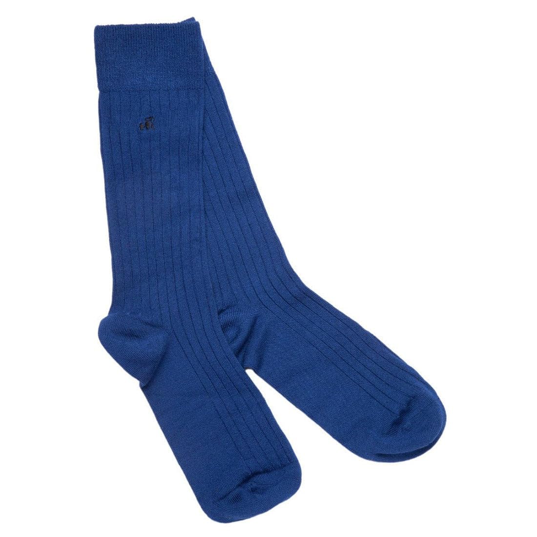 Swole Panda Royal Bamboo Plain Socks