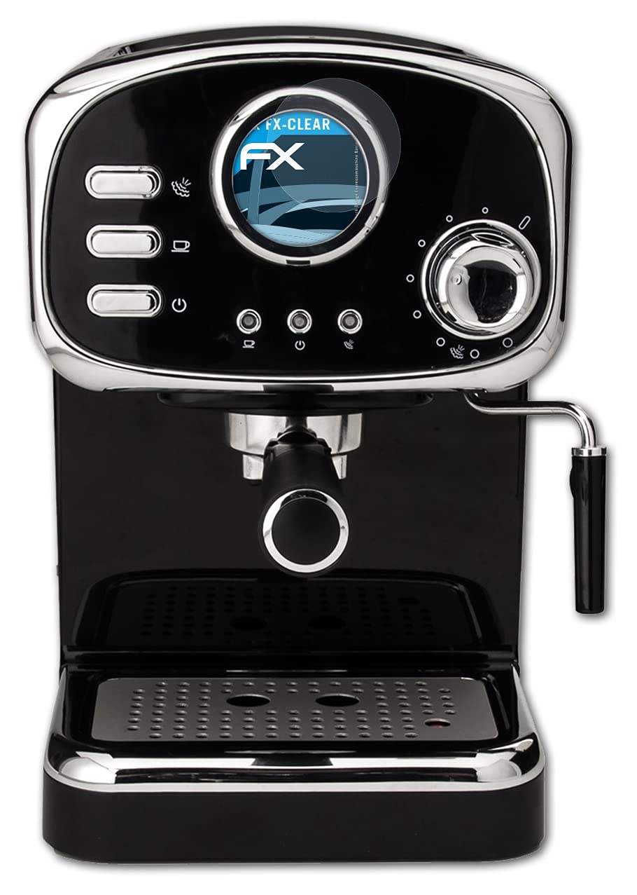 Screen Protection Film compatible with Gastroback Design Espressomaschine Basic Screen Protector, ultra-clear FX Protective Film (2X)