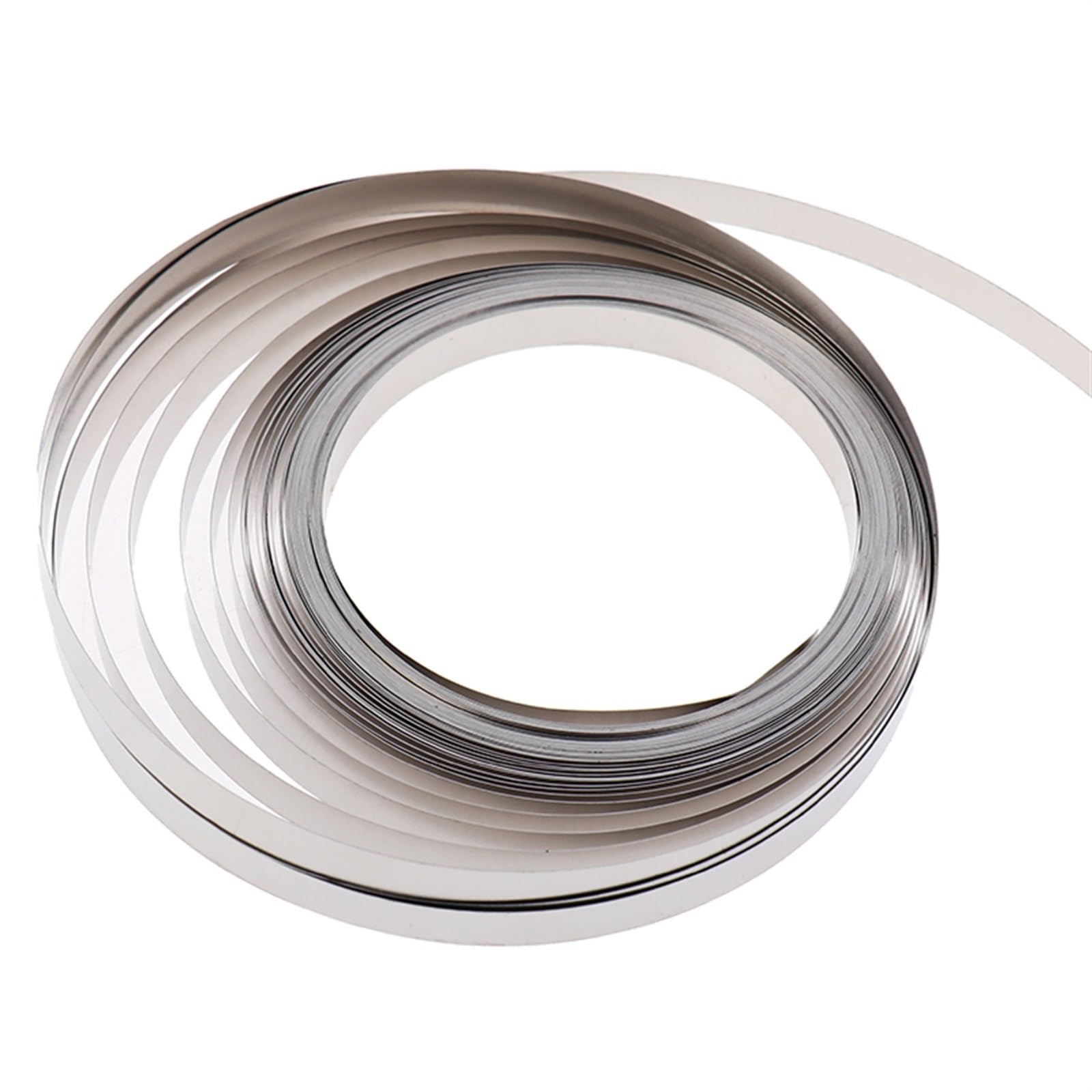 Nastro Nichel Strisce di Nichel， 0.1mm 0.12mm 0.15mm 18650 Batteria al litio Nastro in lamiera di nichel Striscia for cintura in acciaio placcato nichel for saldatrici a punti Saldatrici a batteria Ki